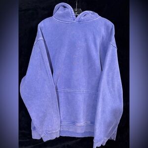 Purple Acid Wash Hoodie